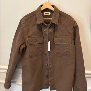 Taylor Stitch Brown Shirt Jacket - the shop shirt